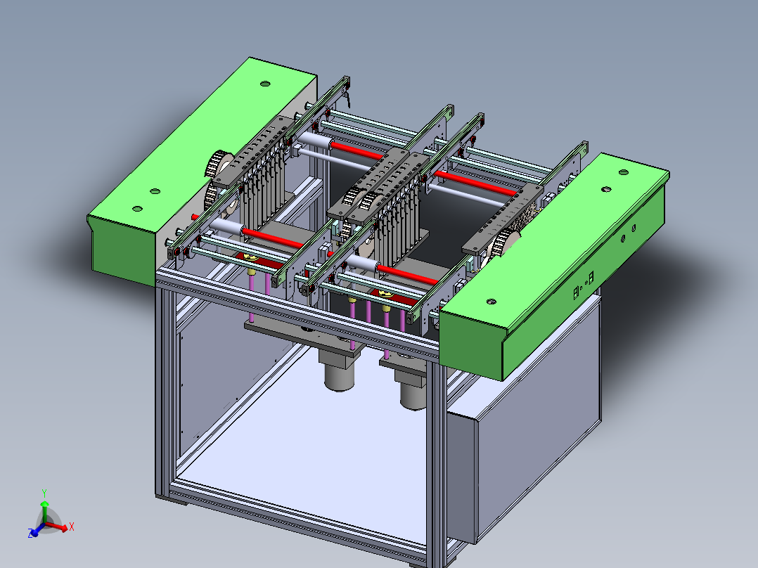 PCB板存板自动送料机