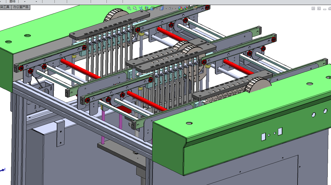 PCB板存板自动送料机