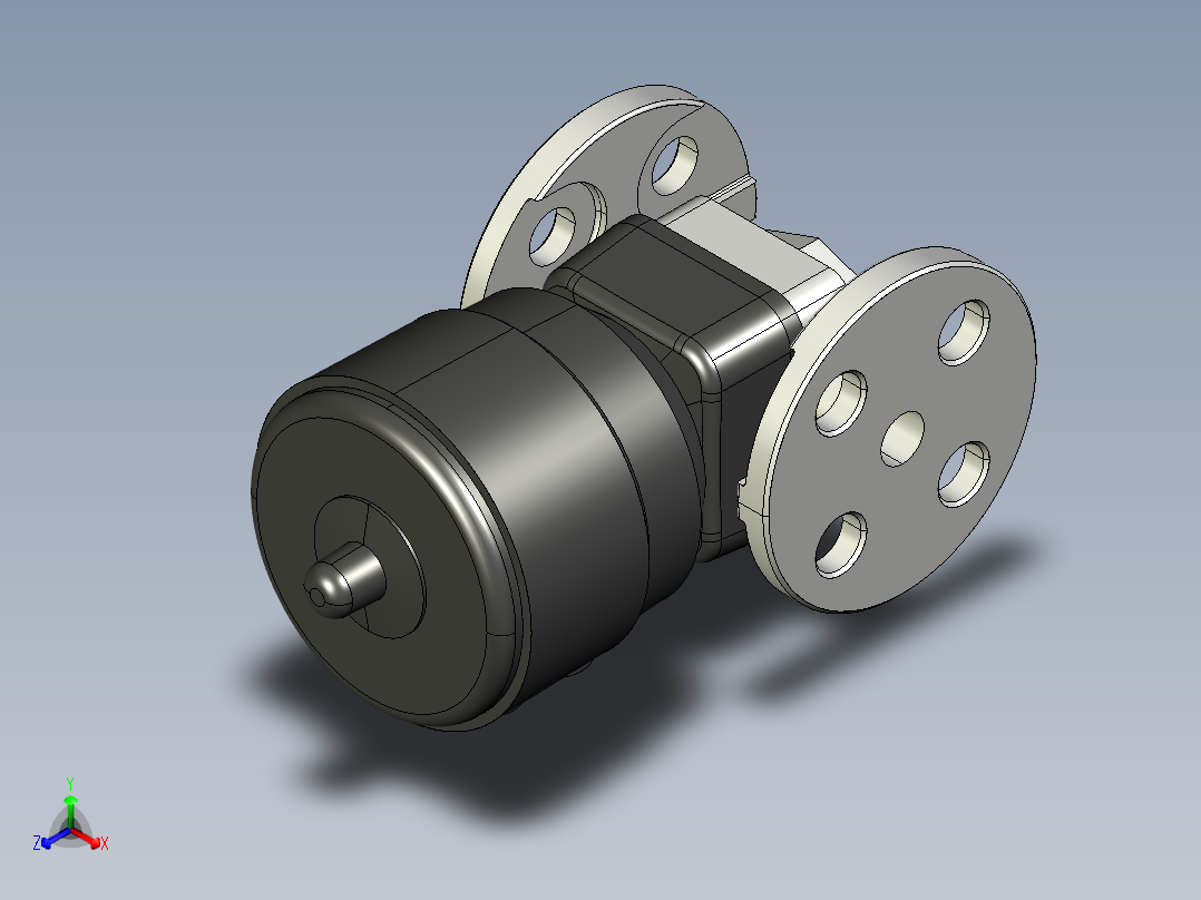 18DKOACCP DA 气动隔膜阀双作用，固定法兰，钻孔ANSI B16.5条款150 FF PVC-C