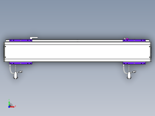威洛博VL系列直线电机模组-2VL14S2-S600前视缩略图