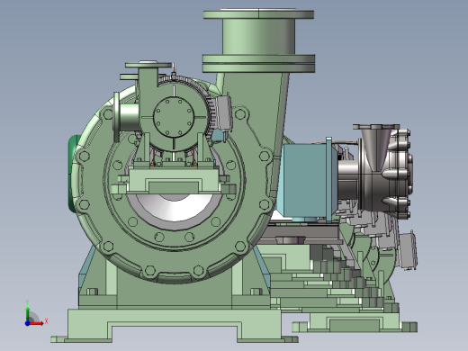 耐磨耐腐砂浆泵MFY与UHB-ZK系列29款前视缩略图
