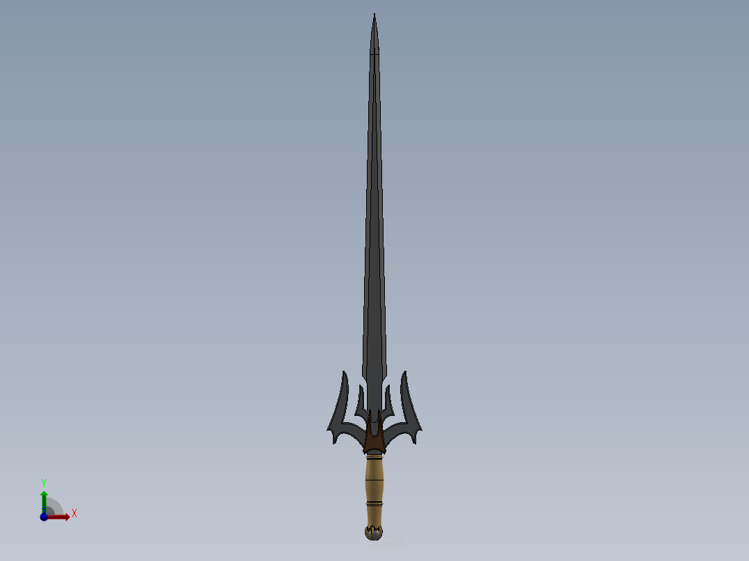 剑、宝剑(87)前视图