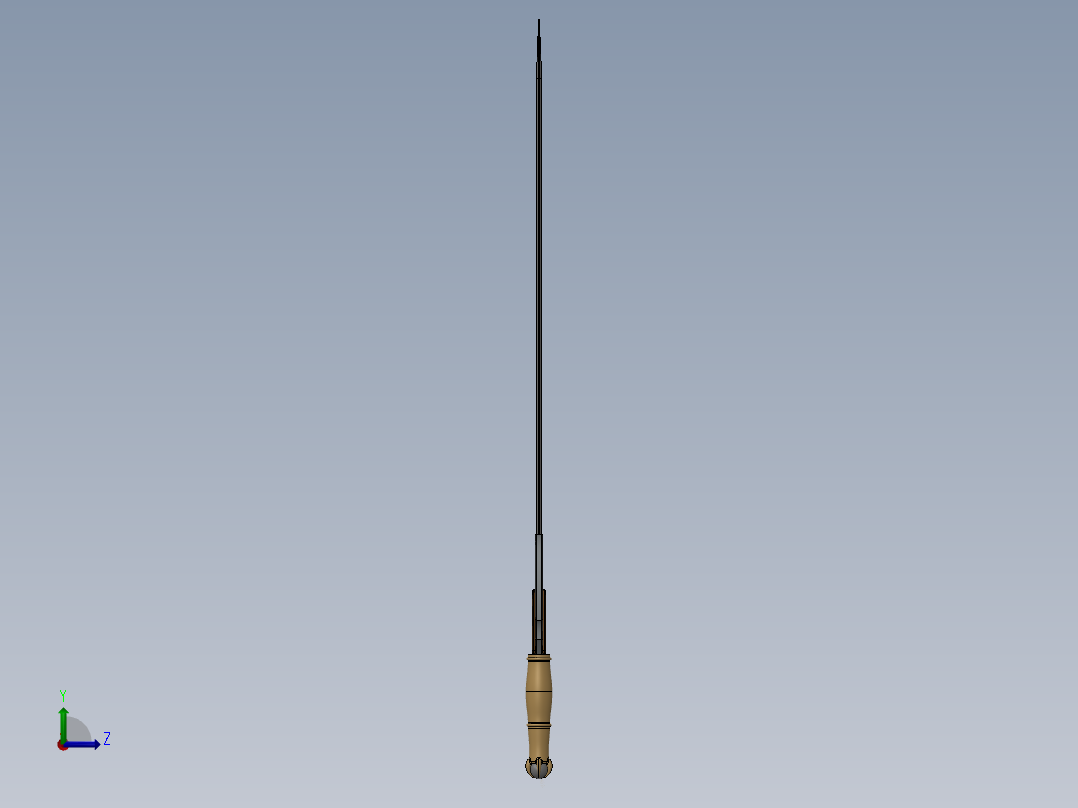 剑、宝剑(87)左视图