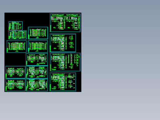 新都天香园4、5栋楼施工图带效果图