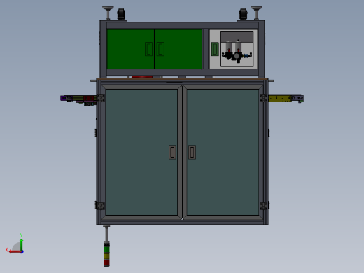 CCD长宽厚测量设备sw18后视缩略图