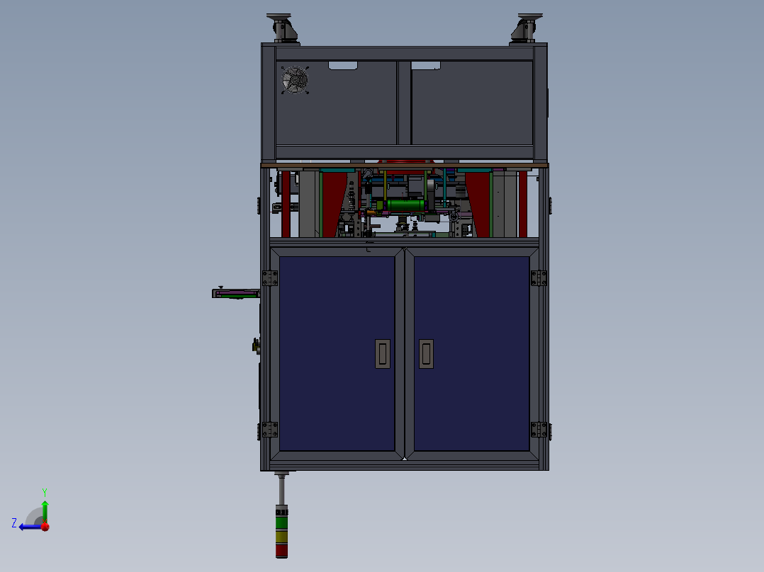 CCD长宽厚测量设备sw18右视图