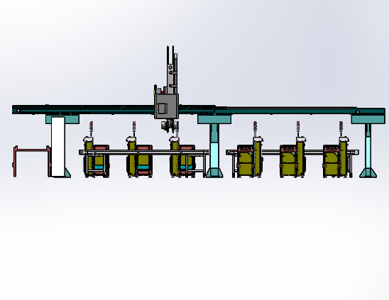 精密全自动电路贴片生产线设备设计