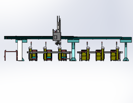 精密全自动电路贴片生产线设备设计缩略图