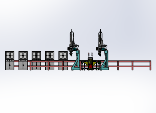 精密全自动电路贴片生产线设备设计缩略图