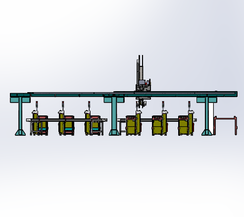 精密全自动电路贴片生产线设备设计缩略图