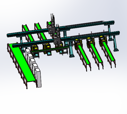 精密全自动电路贴片生产线设备设计缩略图