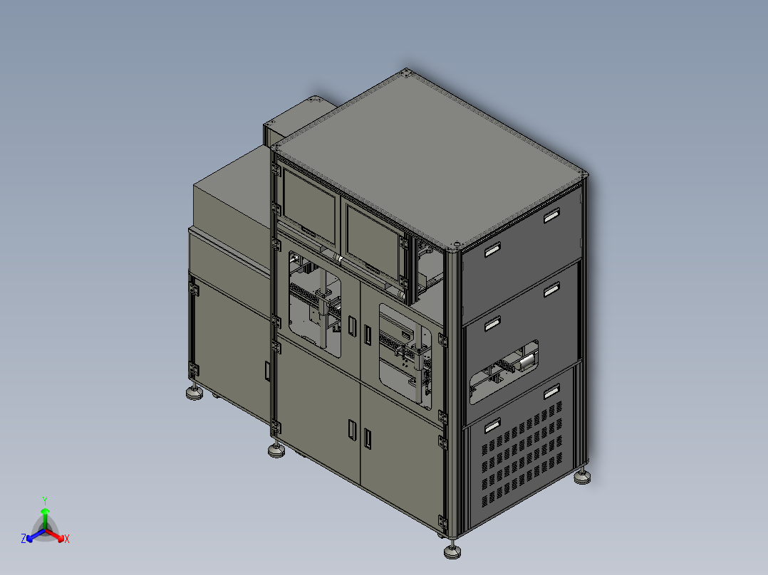 双列直插式电路测试机step