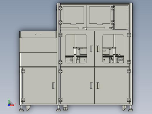 双列直插式电路测试机step前视缩略图