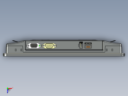 MT8102iP人机界面俯视缩略图