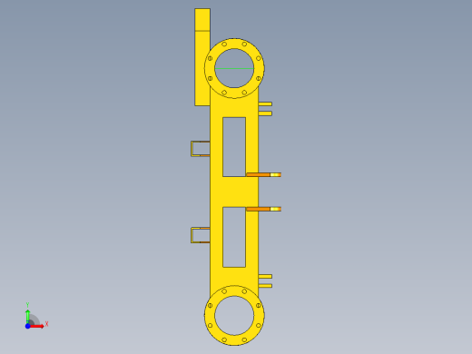 双圆盘割草机设计前视缩略图