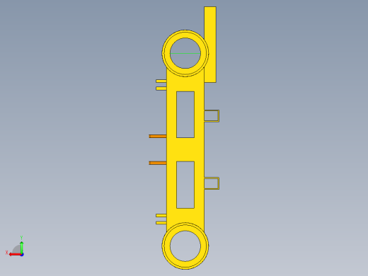 双圆盘割草机设计后视缩略图
