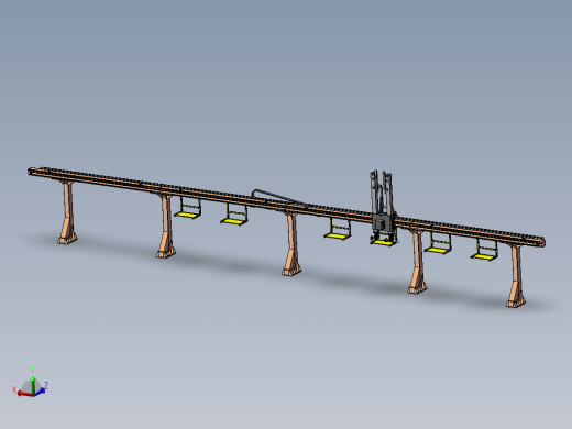 双轴桁架机械手-50公斤级（完整套图）