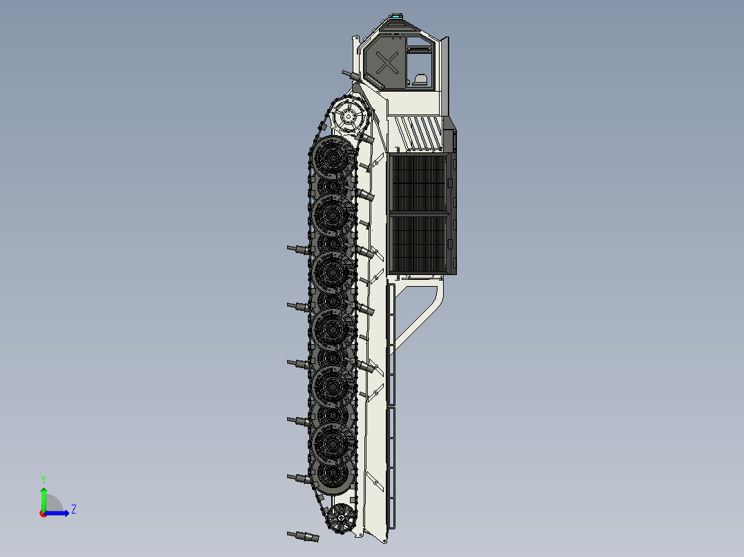 A0002565-履带式运输车左视图