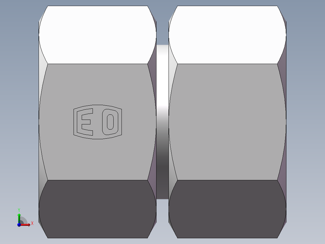 3C+3D 组合接头、3C-36前视图