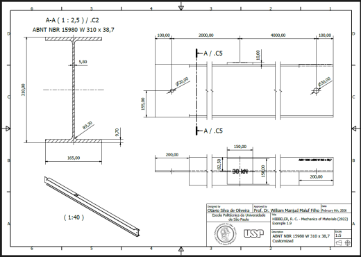 由缆索支撑的梁缩略图