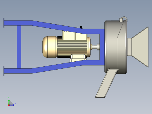 B3003490-立式锤式破碎机左视缩略图