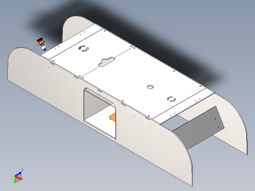 AGV小车、AGV(5)正等轴测缩略图