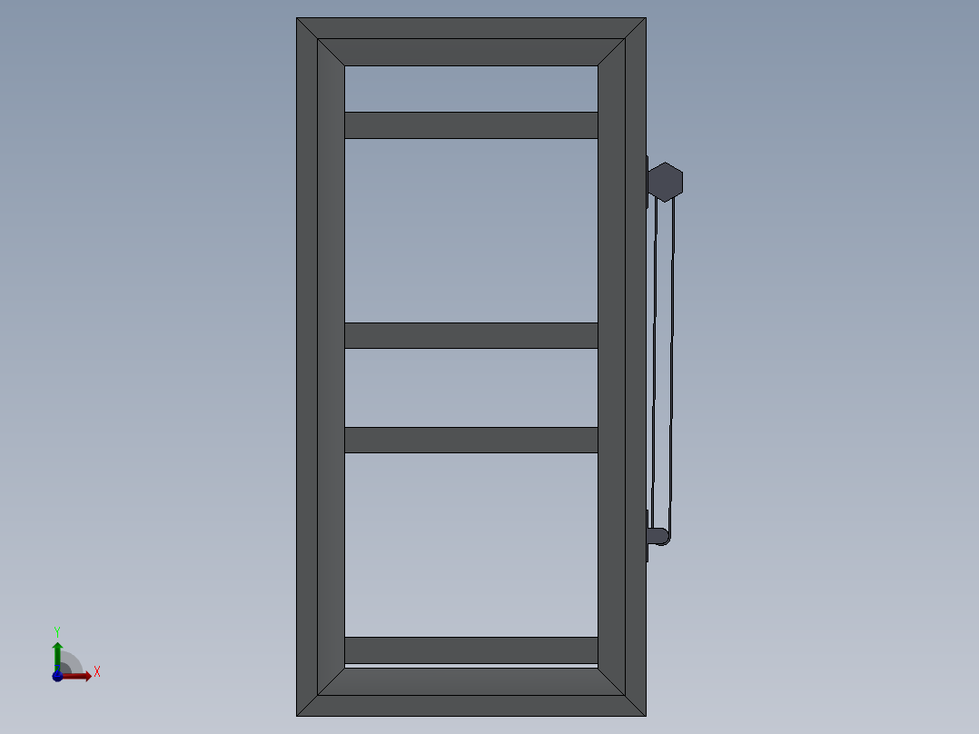 A2004392-自动窗户雨感自动窗户前视图