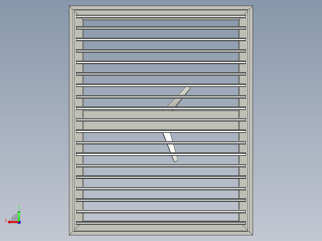 IRONCAD 2026 - 结构后视图