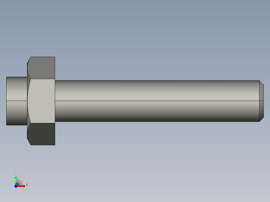 止动螺丝 MISUMI UST3-15前视图