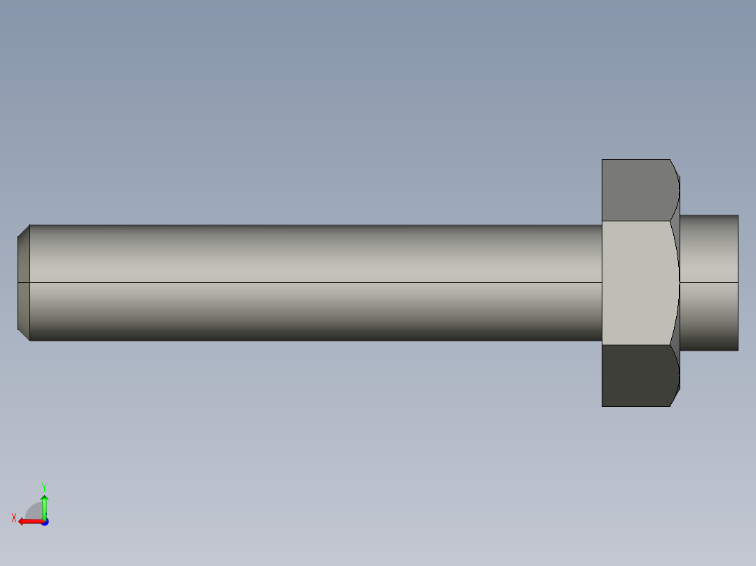 止动螺丝 MISUMI UST3-15后视图