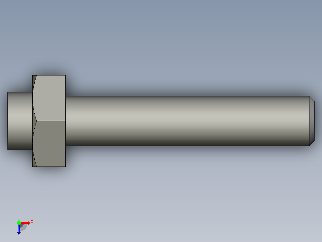 止动螺丝 MISUMI UST3-15俯视图