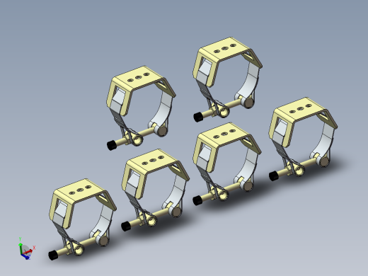 6款HRGPS 0 A 73-78卡箍模型