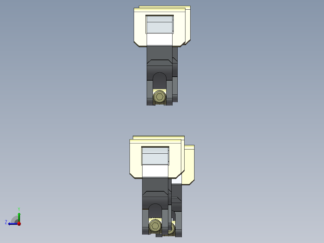 6款HRGPS 0 A 73-78卡箍模型右视图