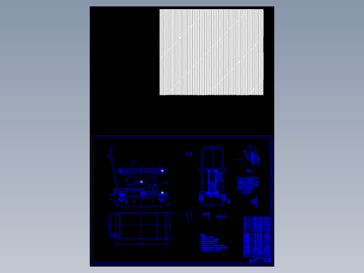 JX1016-滚轮式脚踏式液压升降平台设计