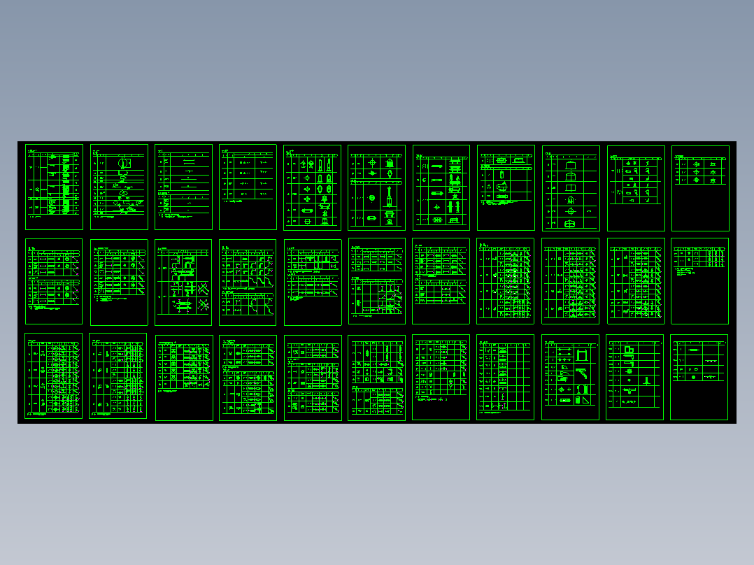 管道布置图中的CAD图例(1)