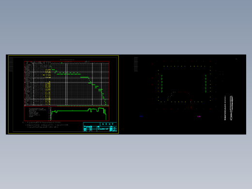 纪程鹏施工进度计划表和平面布置图