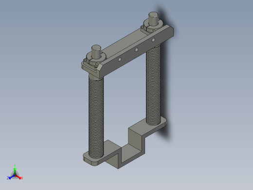 布料压紧机构装配体
