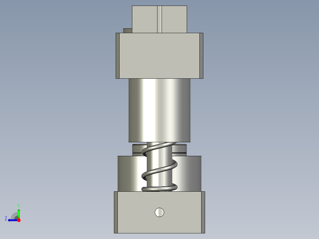 轴压入治具右视图