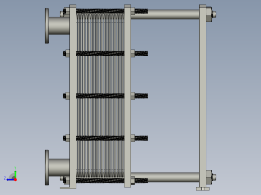 BR型板式换热器右视缩略图