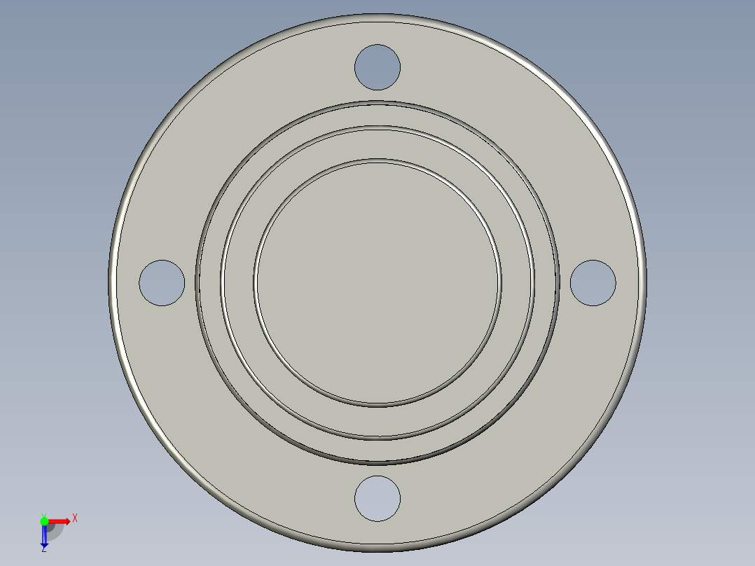 红胶收纸轮01俯视图