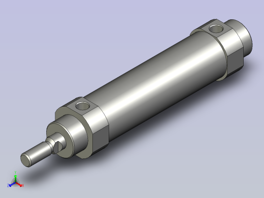 贴片电池标签背胶机设计-气缸CM2B32-75