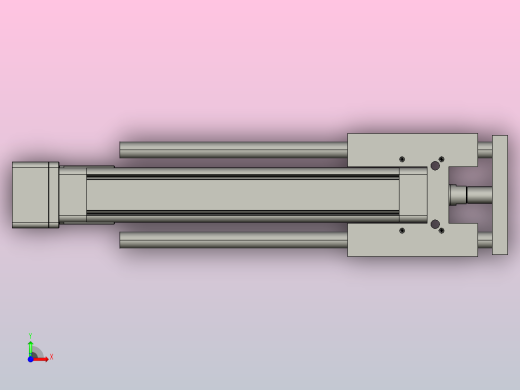 RKD40-200-P-DX-57步进-B3折返电动缸前视缩略图