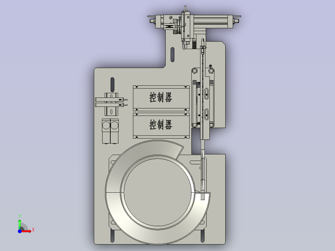 螺丝上料机-旋转前视图