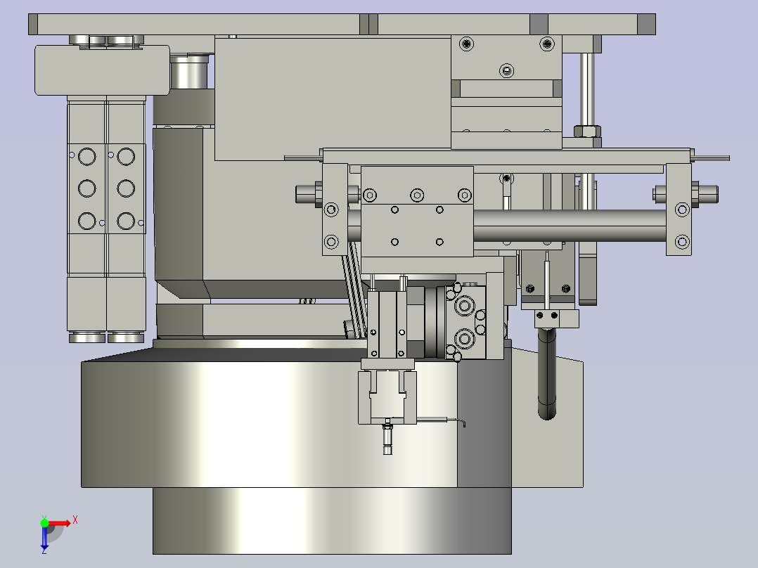 螺丝上料机-旋转俯视图