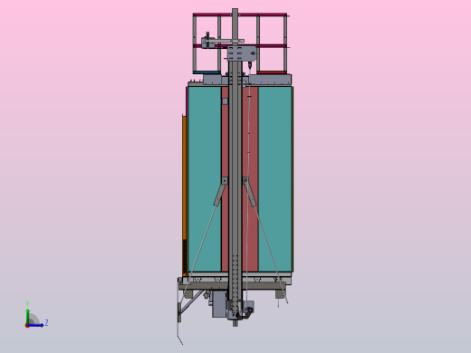 承重梯左视缩略图