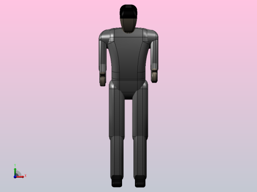 人体模型man前视缩略图