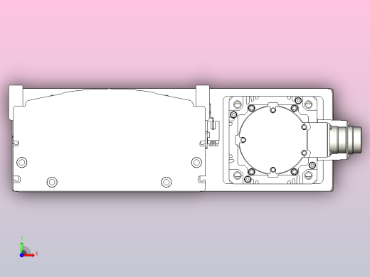 日规模组半封闭丝杆TPA-HNR-220D-3210C-L1100-ML-Y-P1K-N3前视缩略图
