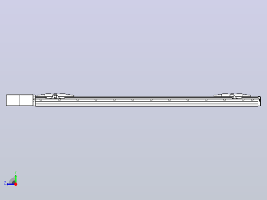 皮带直线轴双滑块型TPA-GCBS-120-P70-L375-QR-M20-N3右视缩略图