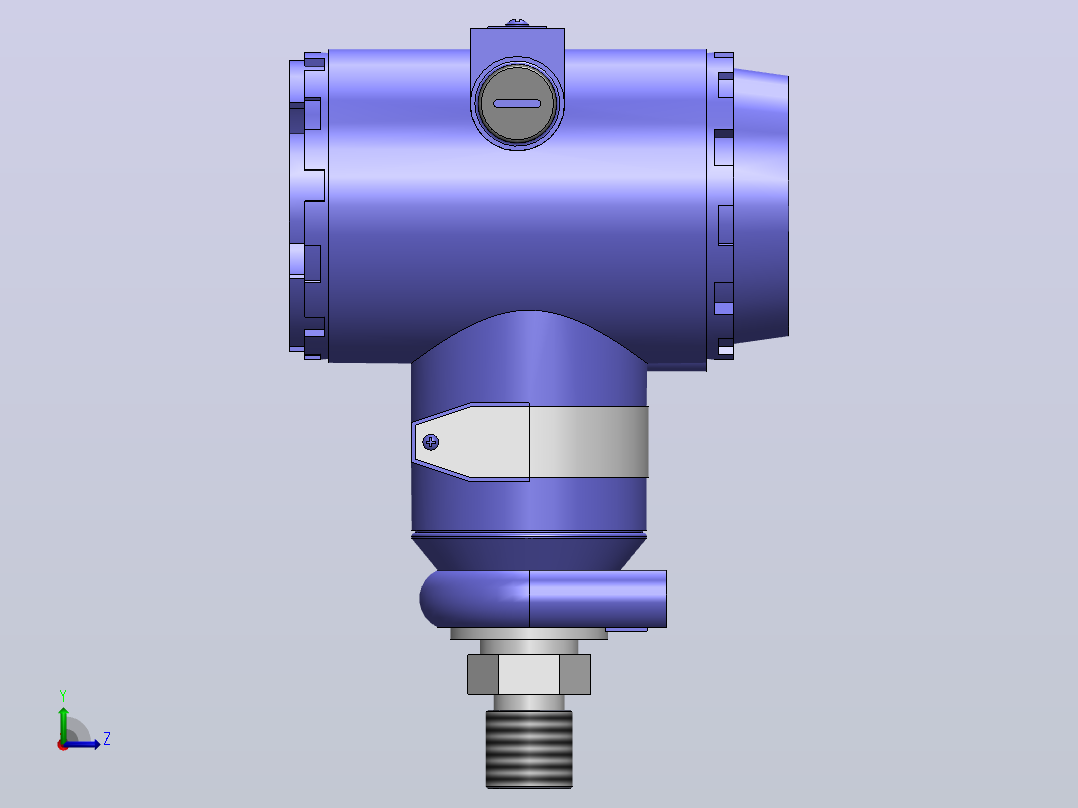 FST800-224本安型工业压力变送器[FST800-224]左视图
