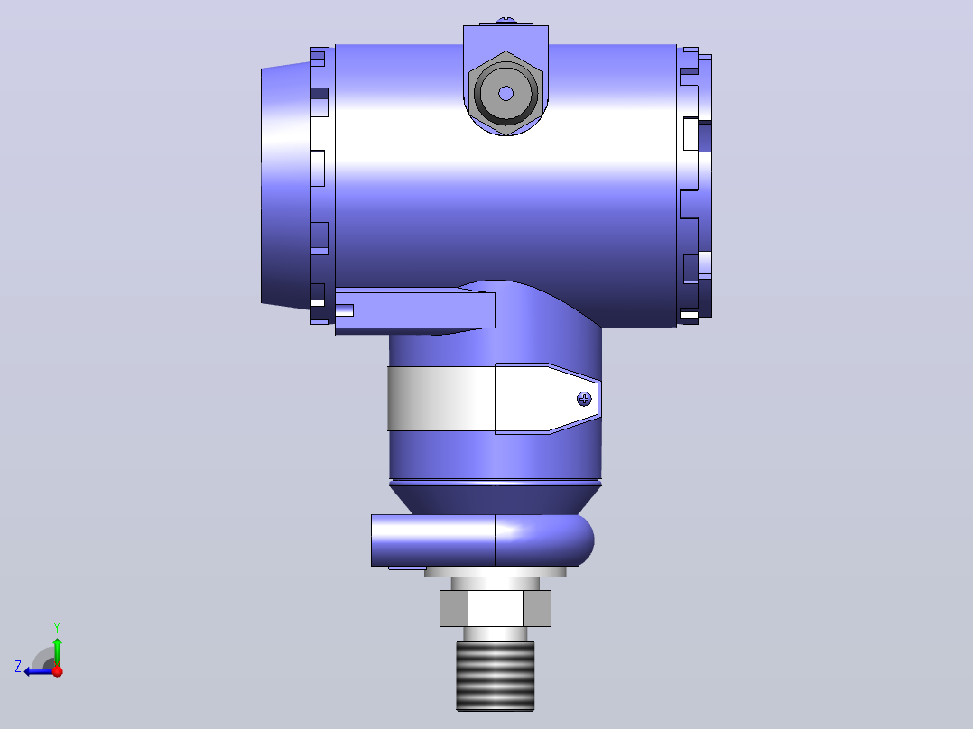 FST800-224本安型工业压力变送器[FST800-224]右视图
